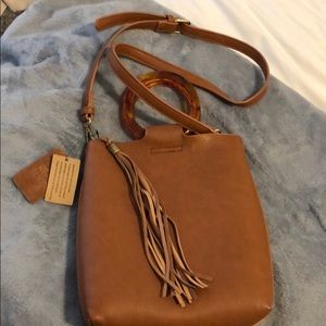 NWOT ANTHROPOLOGIE BUCKET BAG